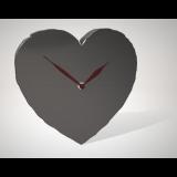 Часы настенные сердце