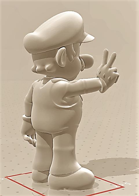 3d Модель Марио