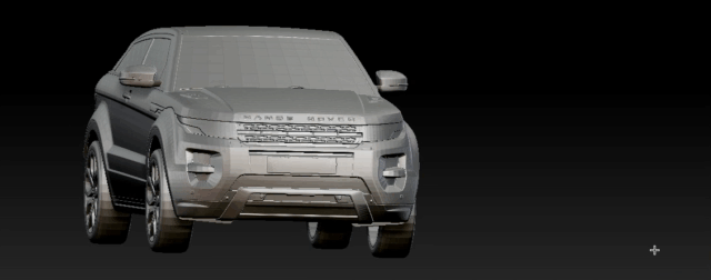 Range Rover 3d Модель