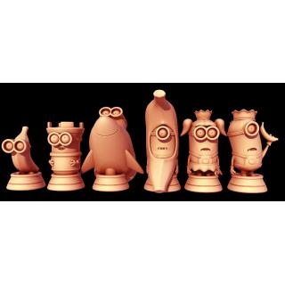 Модель шахмат Миньоны